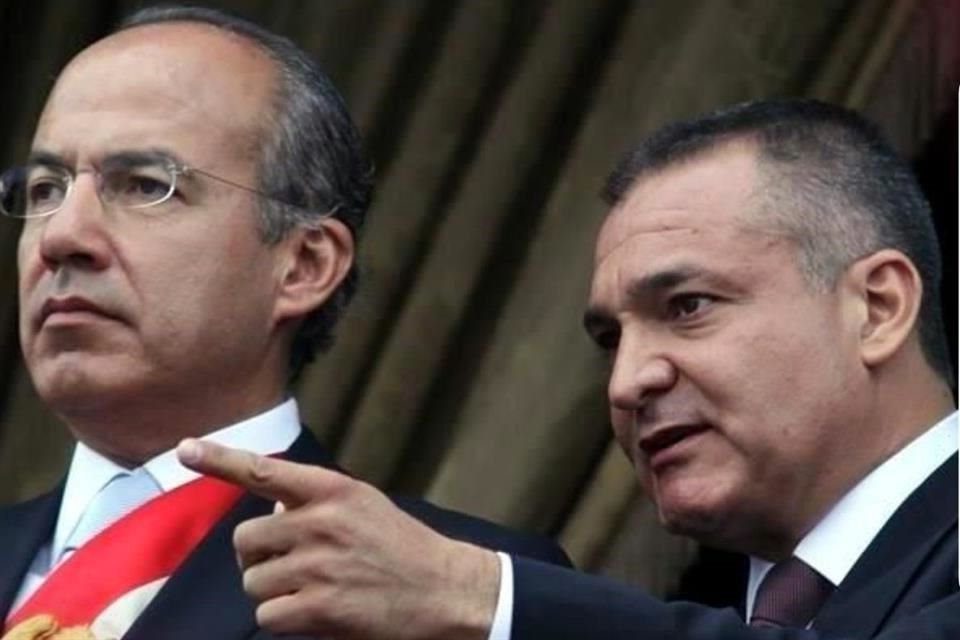Felipe Calderón Hinojosa y Genaro García Luna.